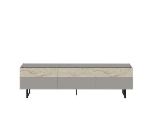 TV-kyltti - harmaa, travertiini