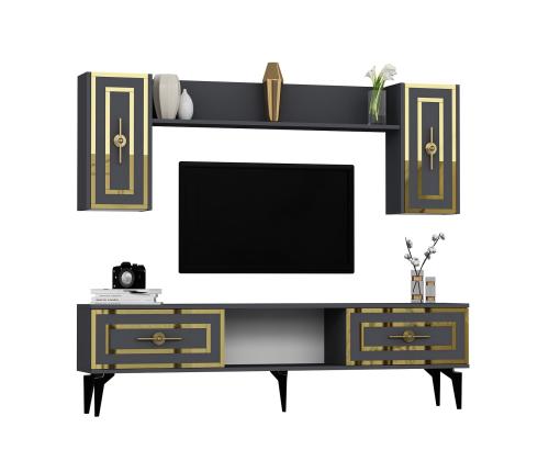 TV-pöytä Viola - Antrasiitti