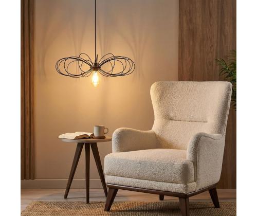 Valaisimet Hemdem - 707-S MUSTA