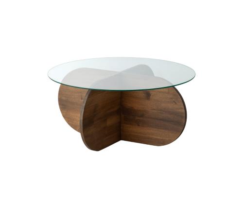 Sohvapöytä Bubble Puu - Pähkinä