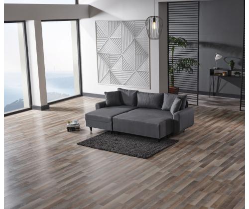 Sohva Flavia - Tummanharmaa