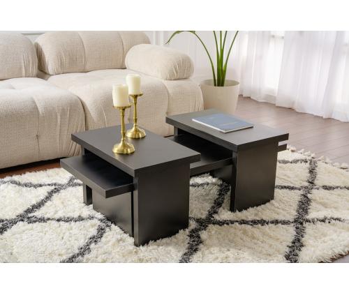 Sohvapöytä Sanctuary - Puu Musta