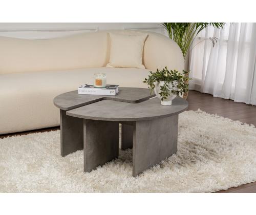 Sohvapöytä Moira - Betoninharmaa