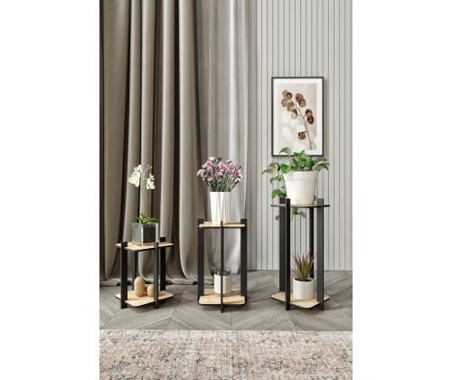 Kukkapöytä neliö - tammi