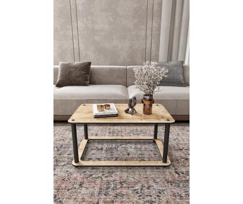 Sohvapöytä Hole Rect - Tammi