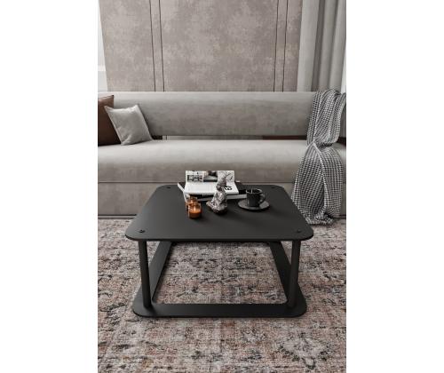 Sohvapöytä Hole Square - Musta
