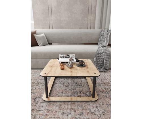 Sohvapöytä Hole Square - Tammi