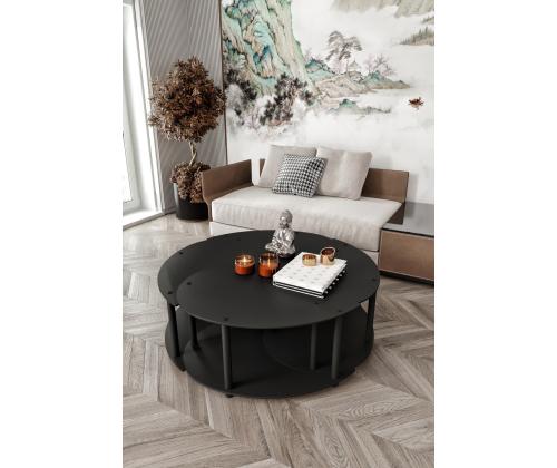 Sohvapöytä Yin Yang 4 70 - Musta