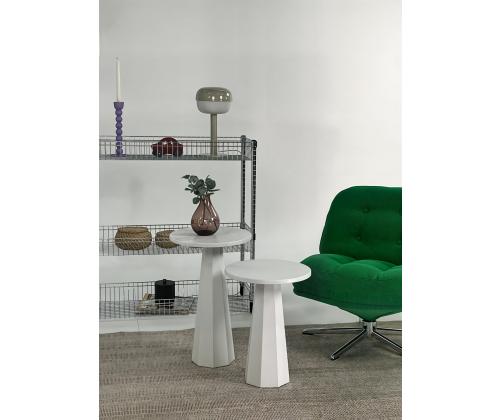 Sohvapöytä Lilyum (57 + 47) - Valkoinen