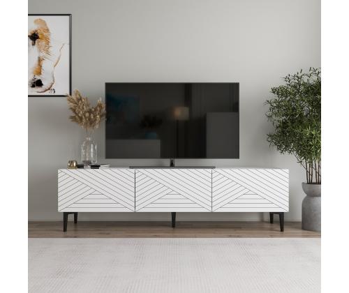 TV-pöytä Felix - Valkoinen