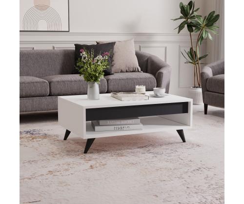Sohvapöytä Century - Valkoinen