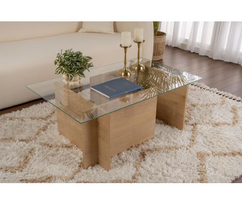 Sohvapöytä Vetrino - Honey Oak