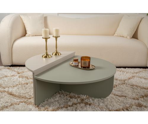 Sohvapöytä Orion - Tuhkanvihreä, Hiekkakivi