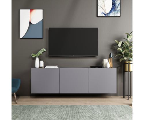 TV laud Valkoinen - Antrasiitti