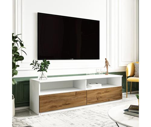 TV laud Centra - Valkoinen, Luonnollinen