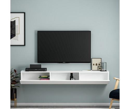 Terra TV-pöytä - Valkoinen