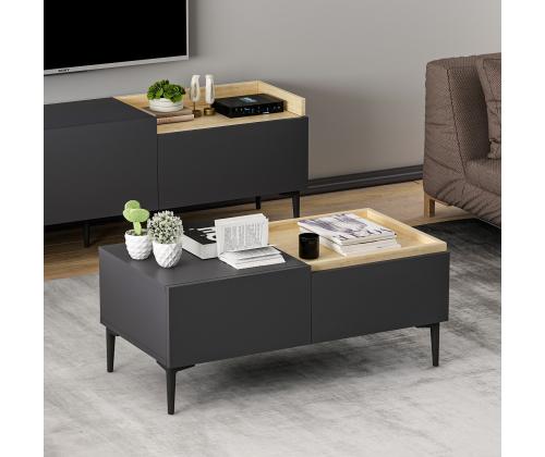 Sohvapöytä Mia - Antrasiitti
