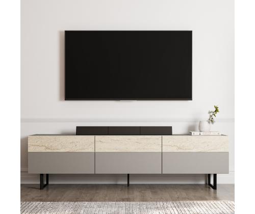 TV-kyltti - harmaa, travertiini