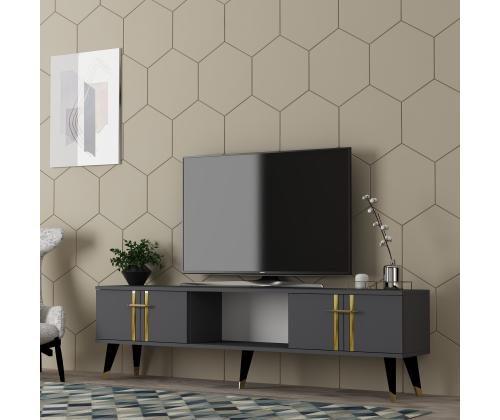 TV laud Asel - Antrasiitti, Kultainen