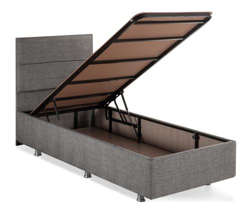 Hopea - harmaa (90 x 200)