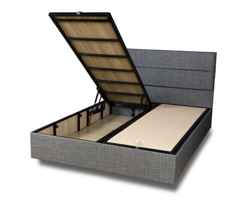 Hopea - harmaa (180 x 200)