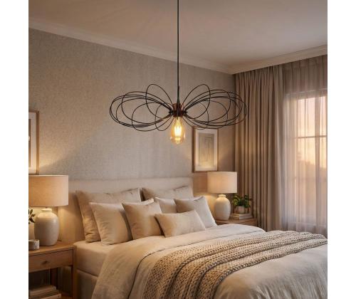 Valaisimet Hemdem - 707-S MUSTA