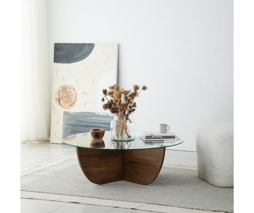 Sohvapöytä Lily Puu - Pähkinä