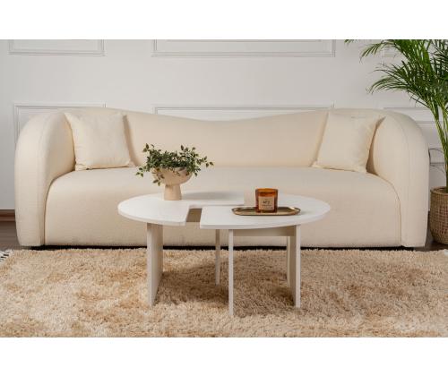Sohvapöytä Moira - Wood White