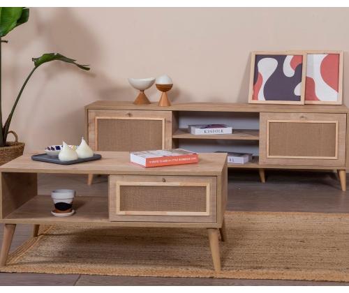 Sohvapöytä Mount - Tammi