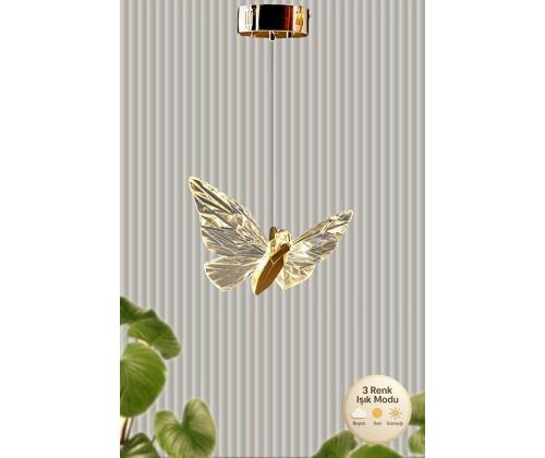 Valaisimet Kelebek - Kulta