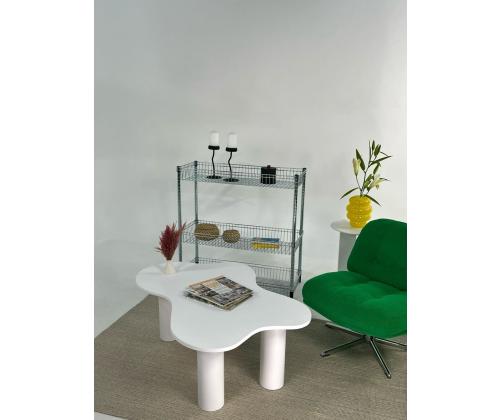 Sohvapöytä Bloom - Valkoinen