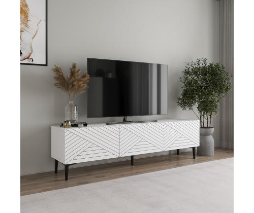 TV-pöytä Felix - Valkoinen
