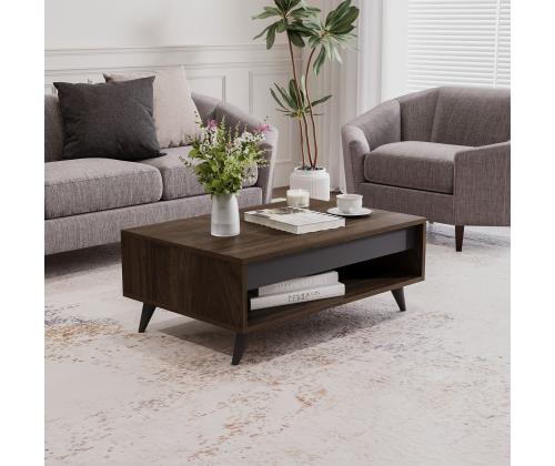 Sohvapöytä Century - Pähkinäpuu