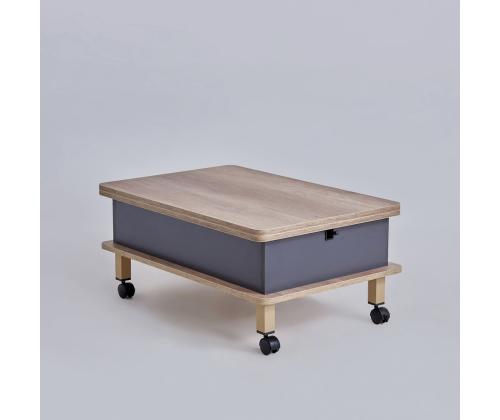 Sohvapöytä Dy Adt - Alaska, Antrasiitti