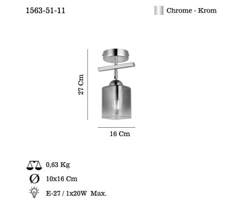 Valaisimet Rayo - 51-11