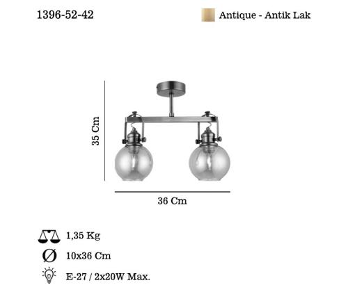 Ponte-valaisimet - 52-42