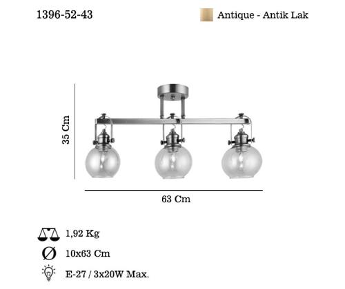 Ponte-valaisimet - 52-43