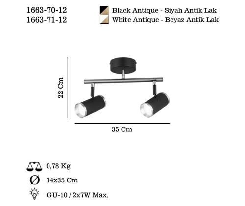 Valaisimet Lume - 71-12