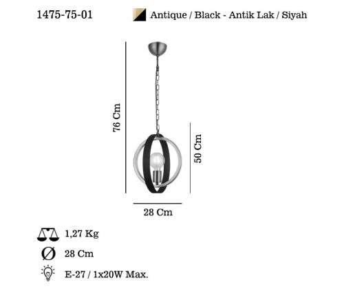Valaisimet Tado - 75-01