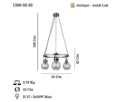 Ponte-valaisimet - 52-03