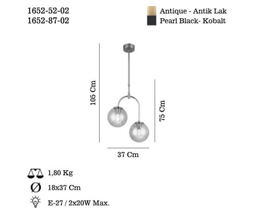 Valaisimet Portemo - 52-02