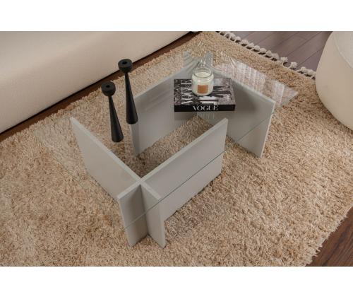 Sohvapöytä Vetrino - Harmaa