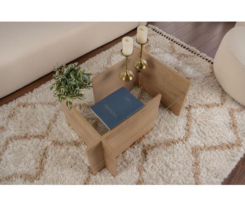 Sohvapöytä Vetrino - Honey Oak