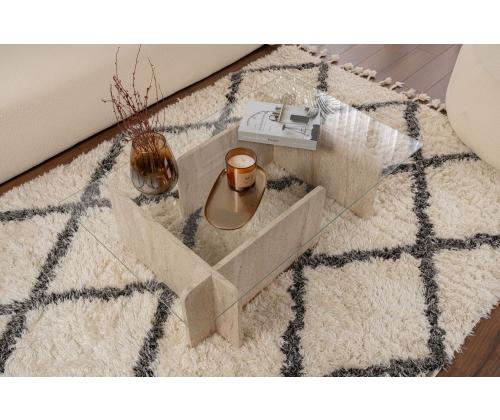 Sohvapöytä Flavio - Travertiini