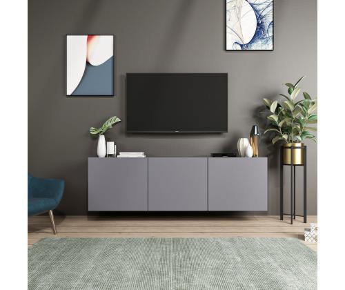 TV laud Valkoinen - Antrasiitti