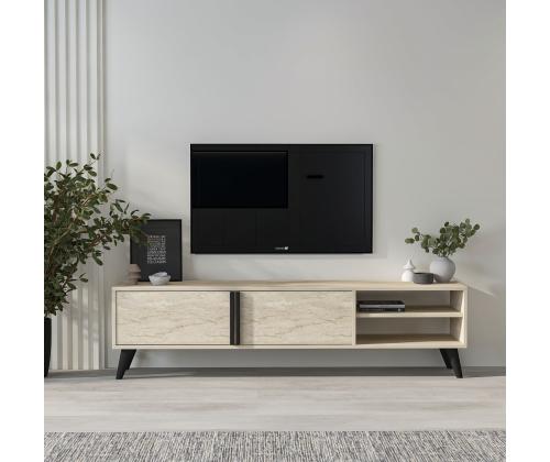 TV-pöytä Benoit - Travertiini