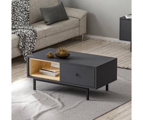 Sohvapöytä Naturel - Antrasiitti