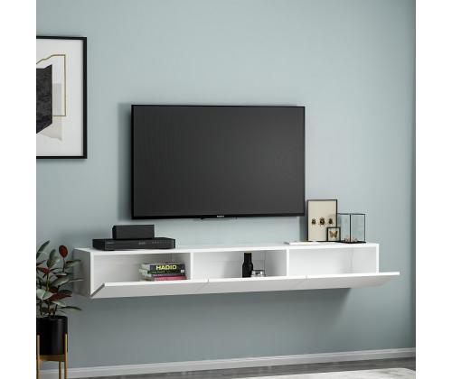 Terra TV-pöytä - Valkoinen