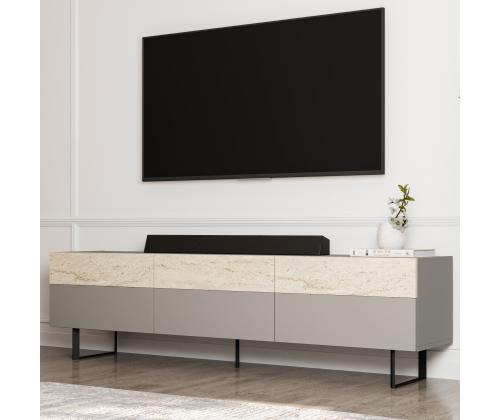 TV-kyltti - harmaa, travertiini