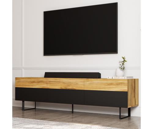 TV-kyltti - Musta, tammi